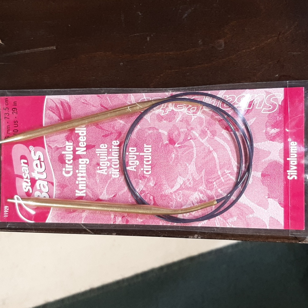 Susan Bates Circular Knitting Needle Silvalume